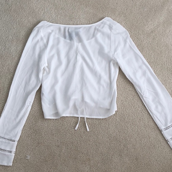 Hollister White Blouse - Picture 2 of 2